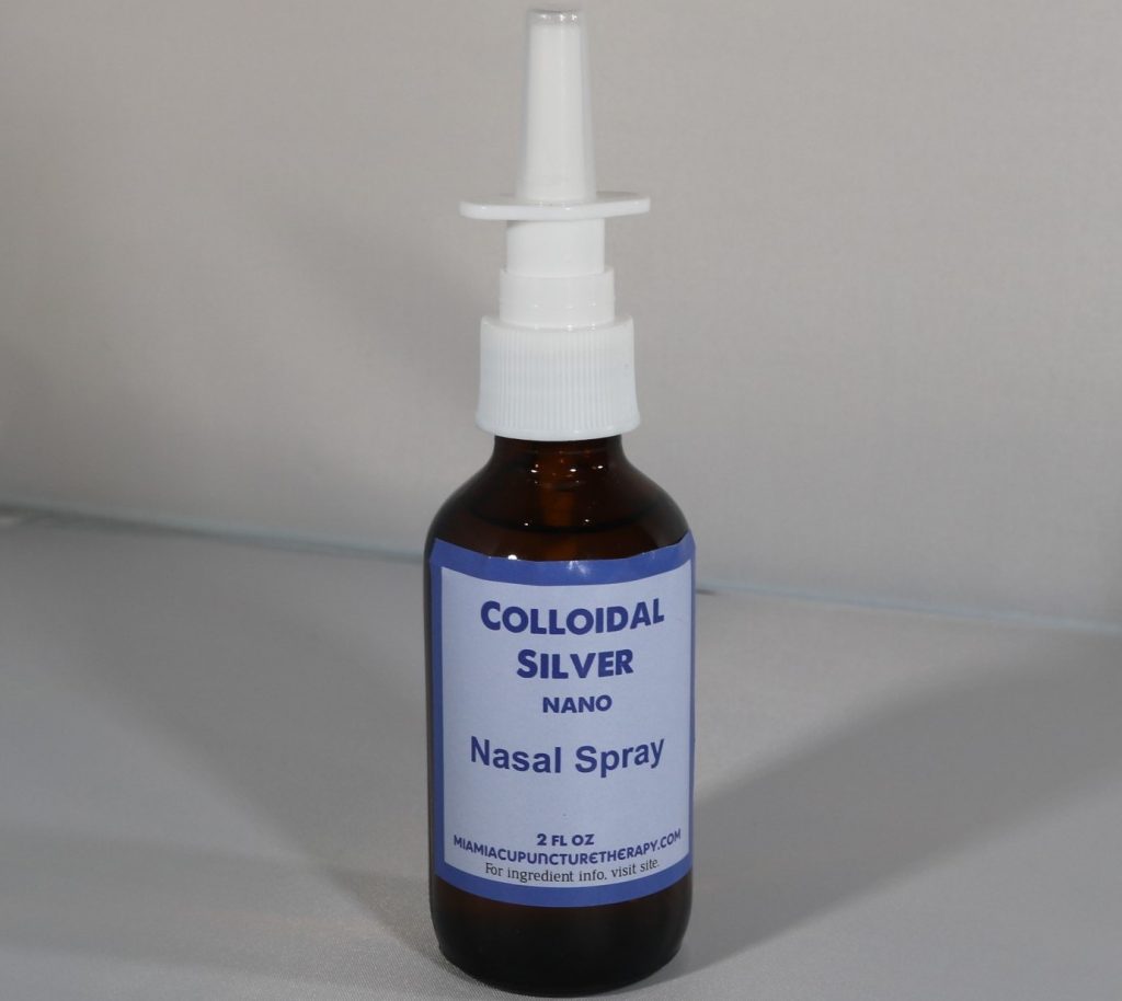Colloidal Silver Nasal Spray Miami Acupuncture Therapy